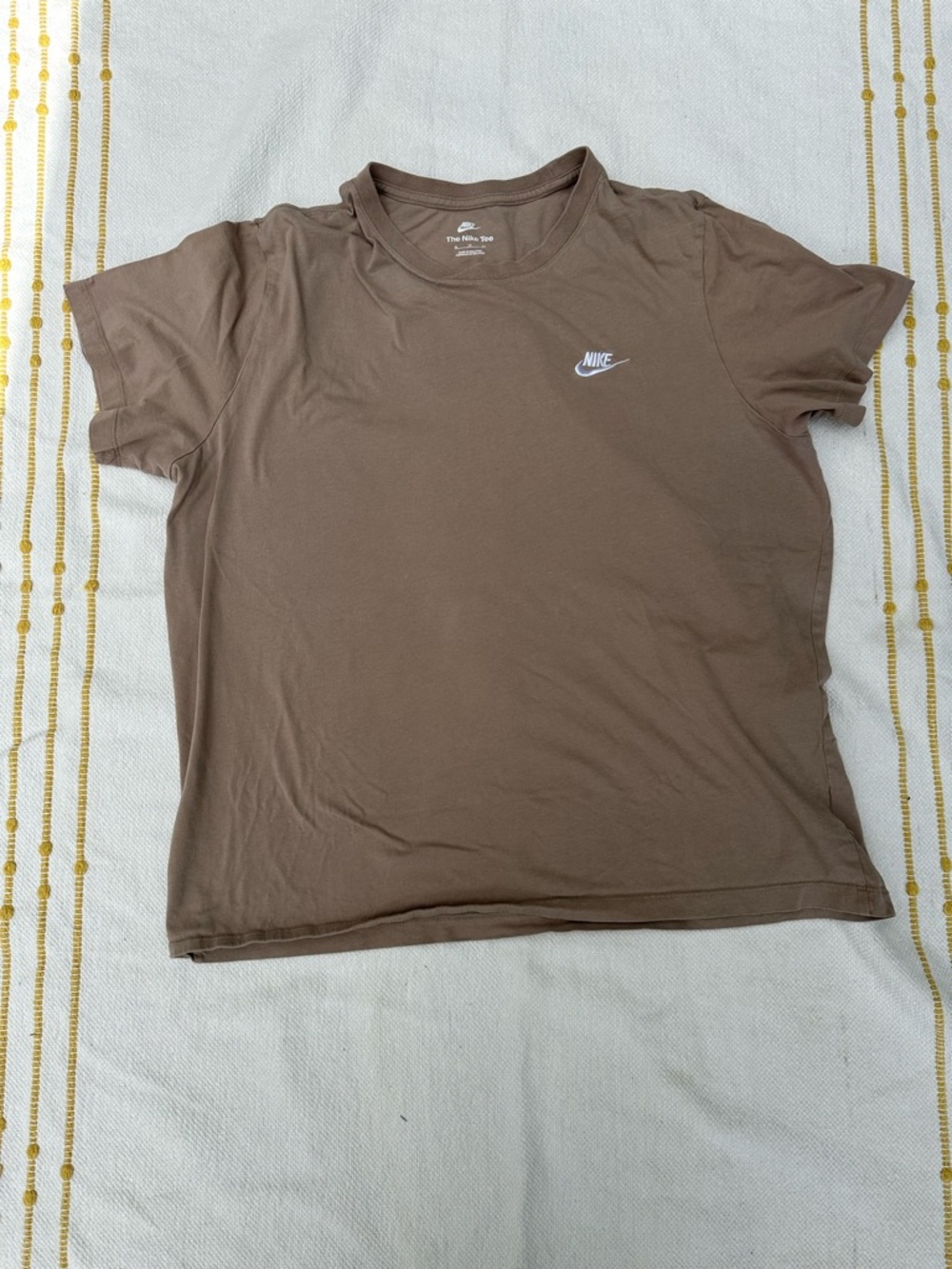 Nike Brown Short Sleeve Tee
